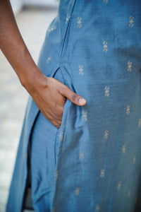 Grey Silk Set