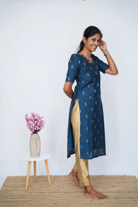 Gold  Metallic Pant