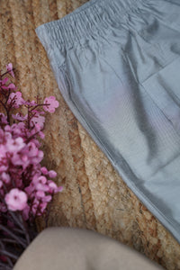 Silver Metallic Pant