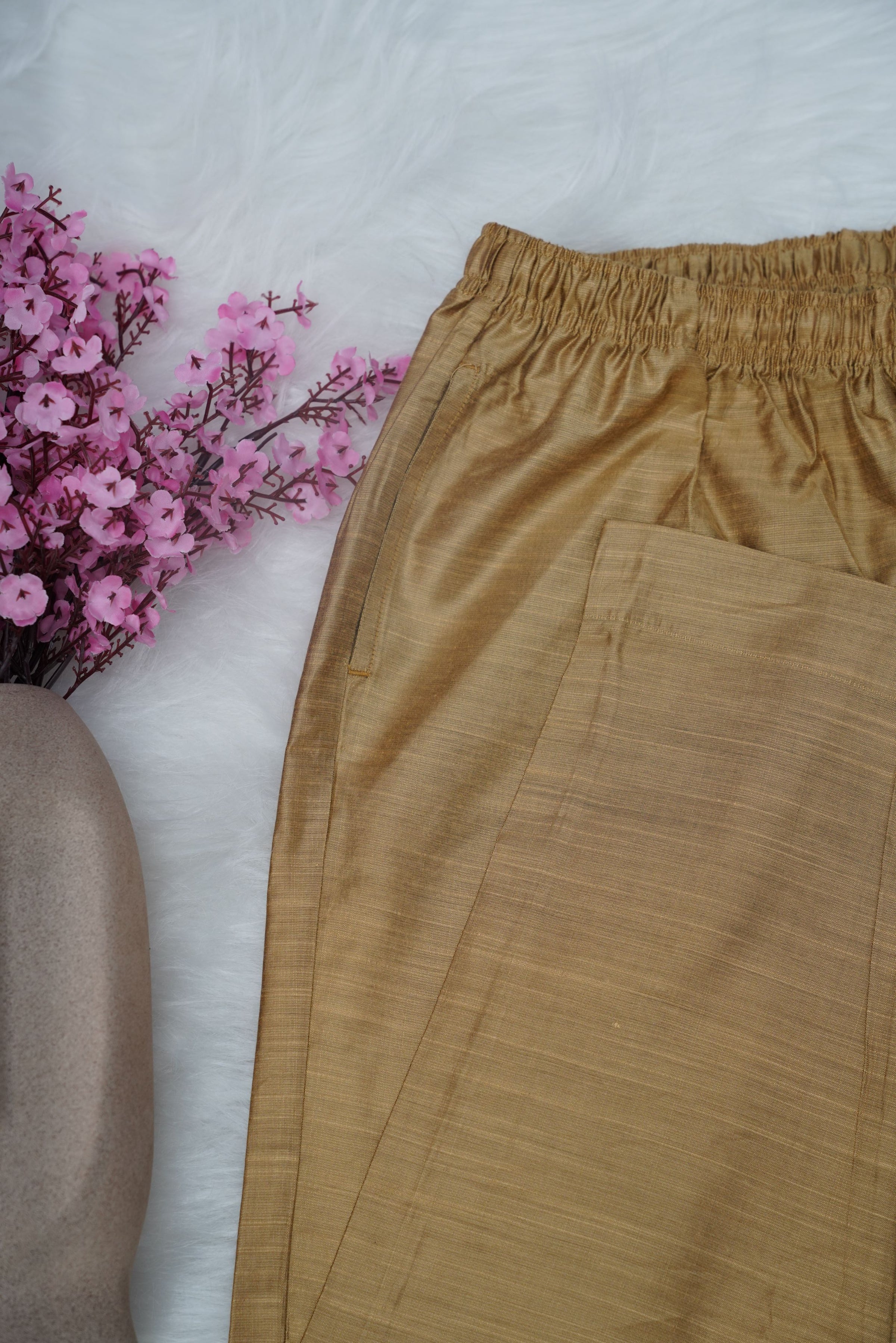 Gold  Metallic Pant