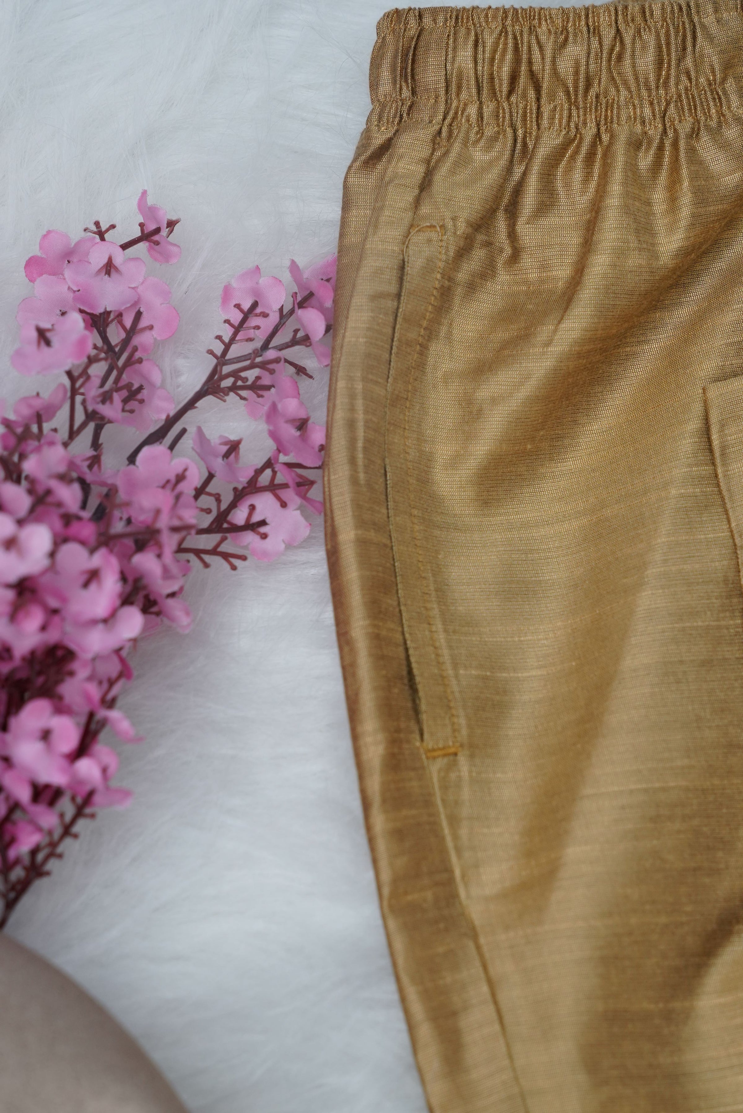 Gold  Metallic Pant