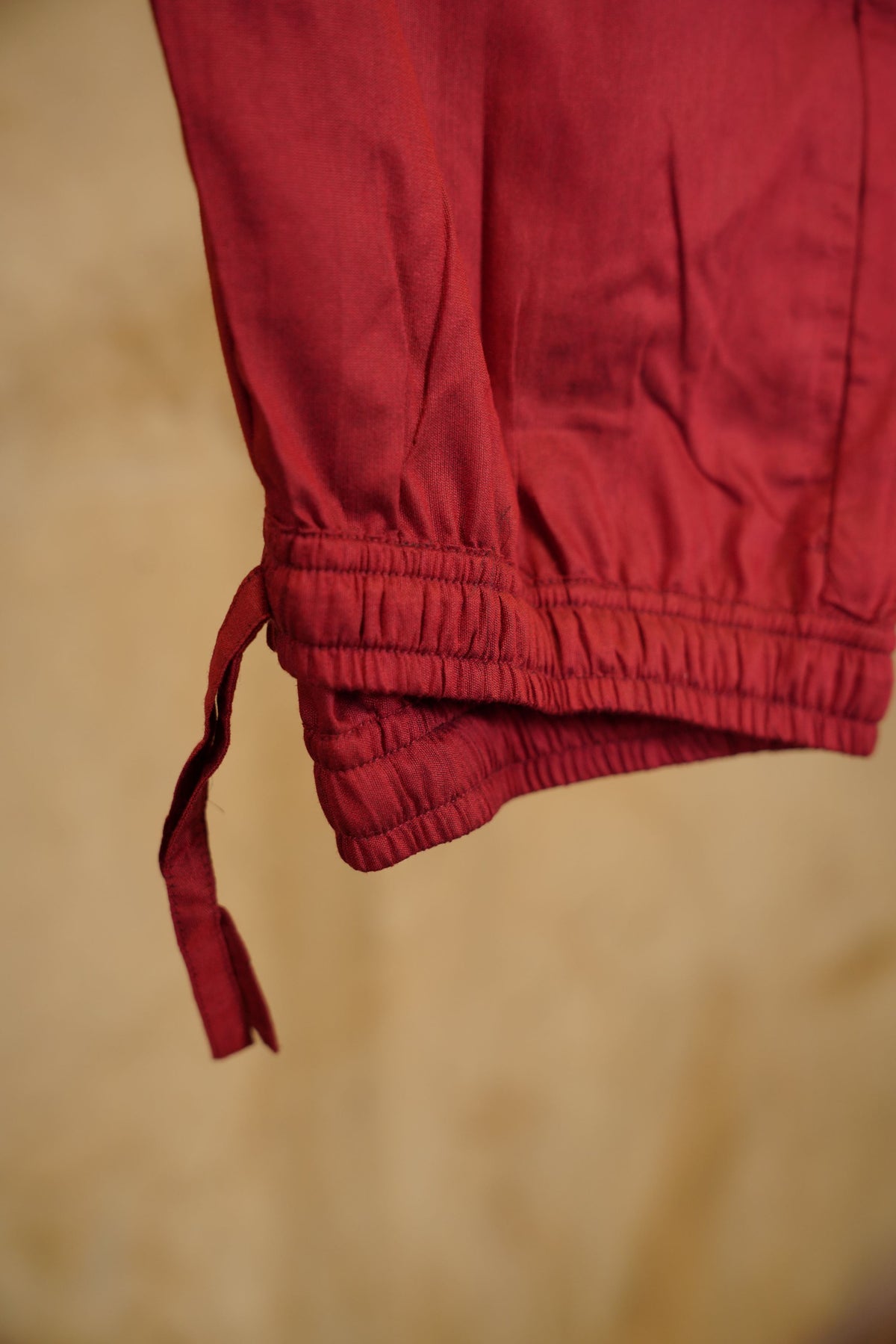 Red Metallic Pant