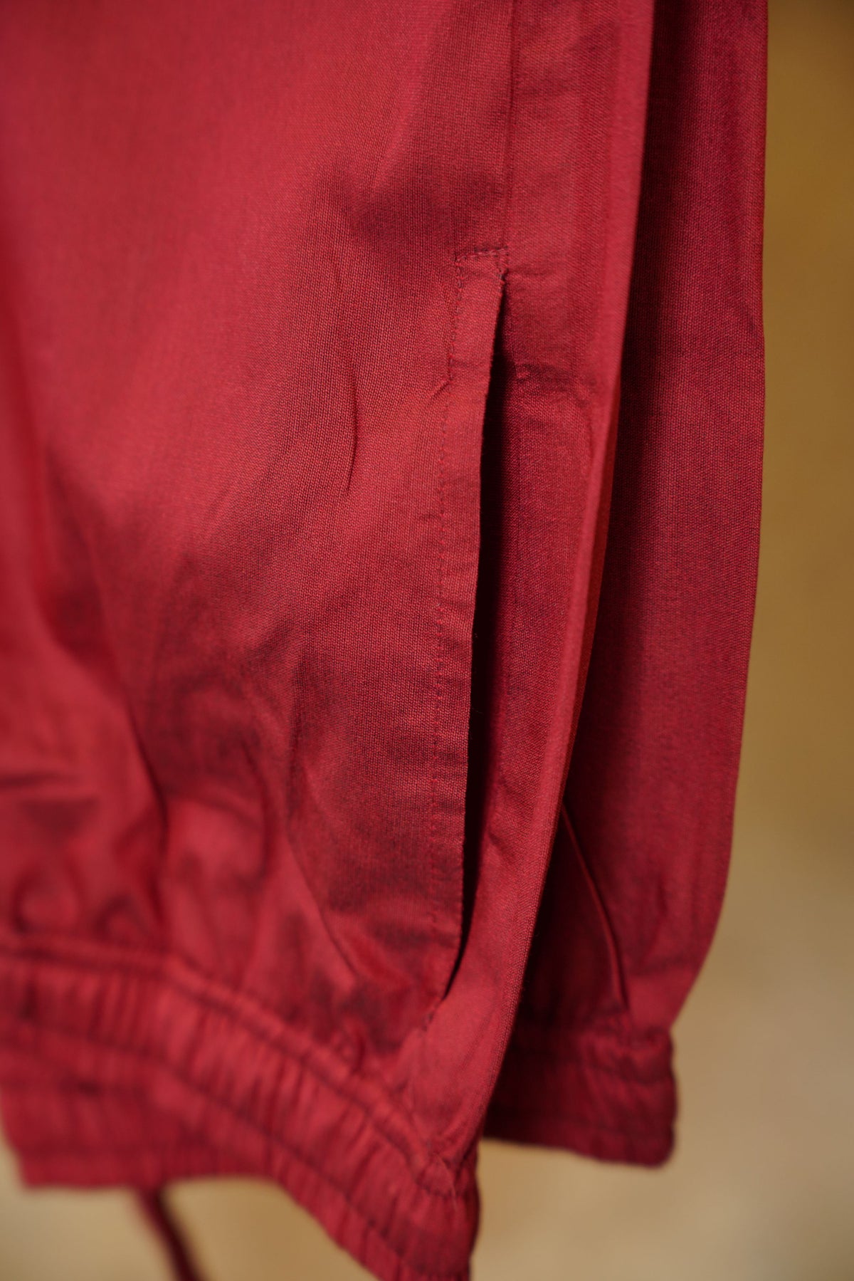 Red Metallic Pant