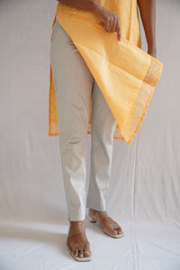 Silver Metallic Pant